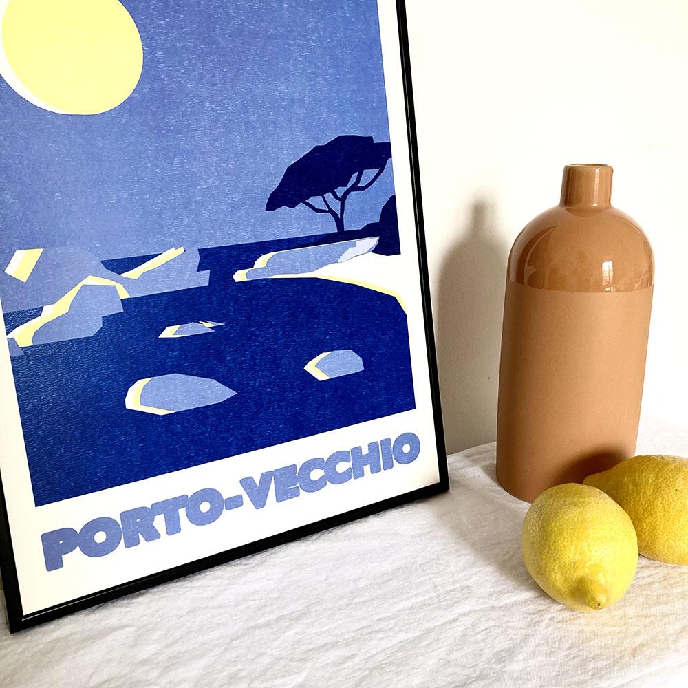 Affiche PORTO-VECCHIO