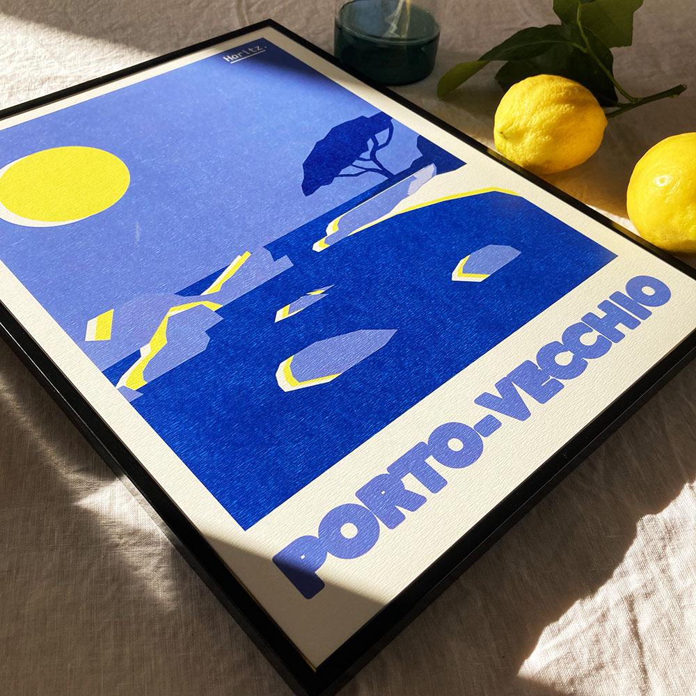 Affiche PORTO-VECCHIO