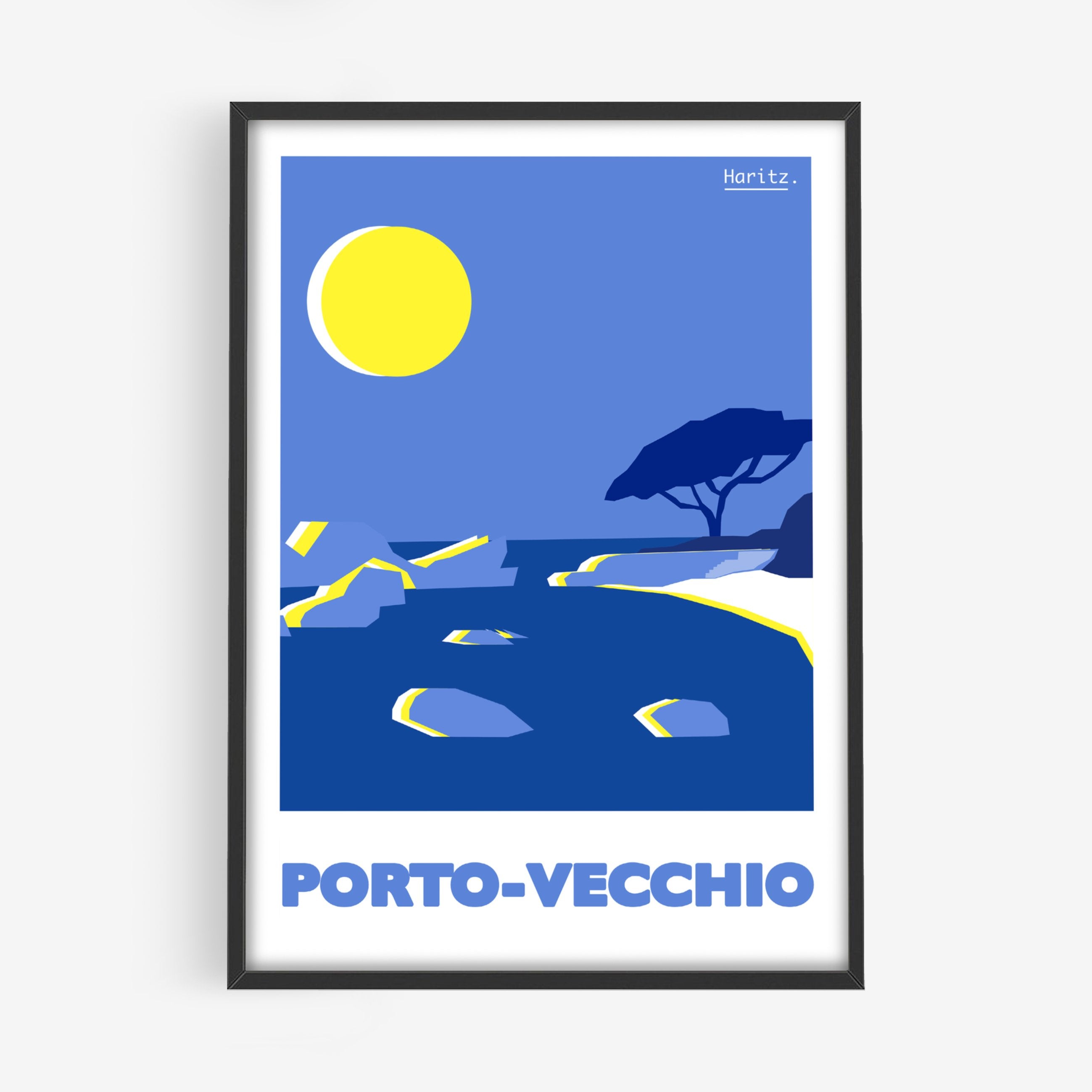 Affiche PORTO-VECCHIO