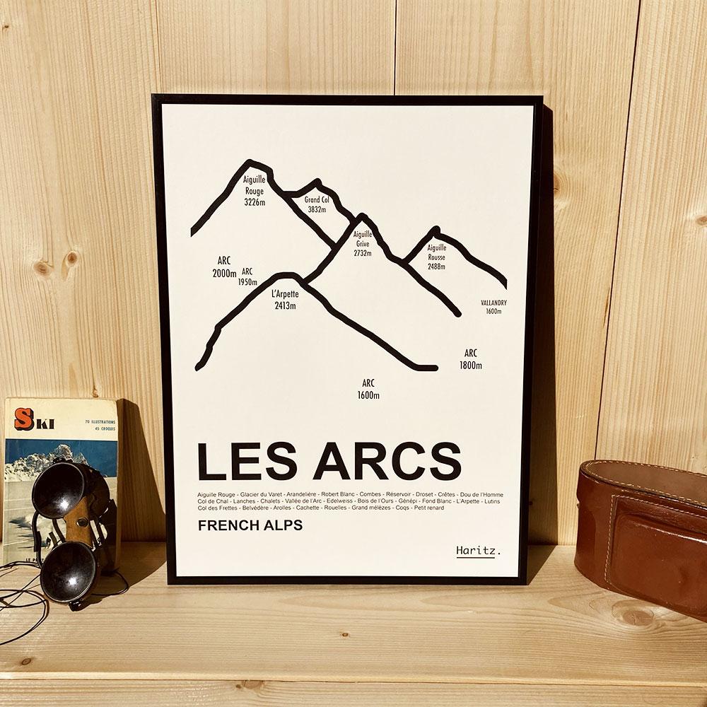 Affiche LES ARCS
