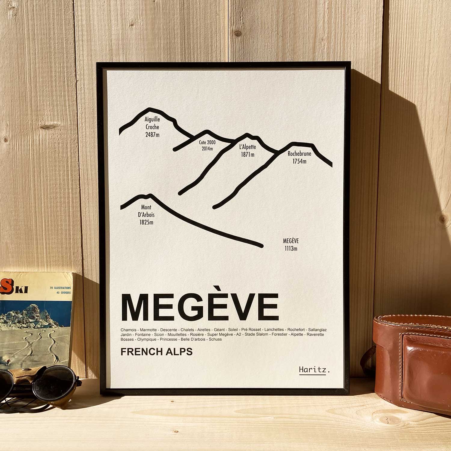 Affiche MEGÈVE