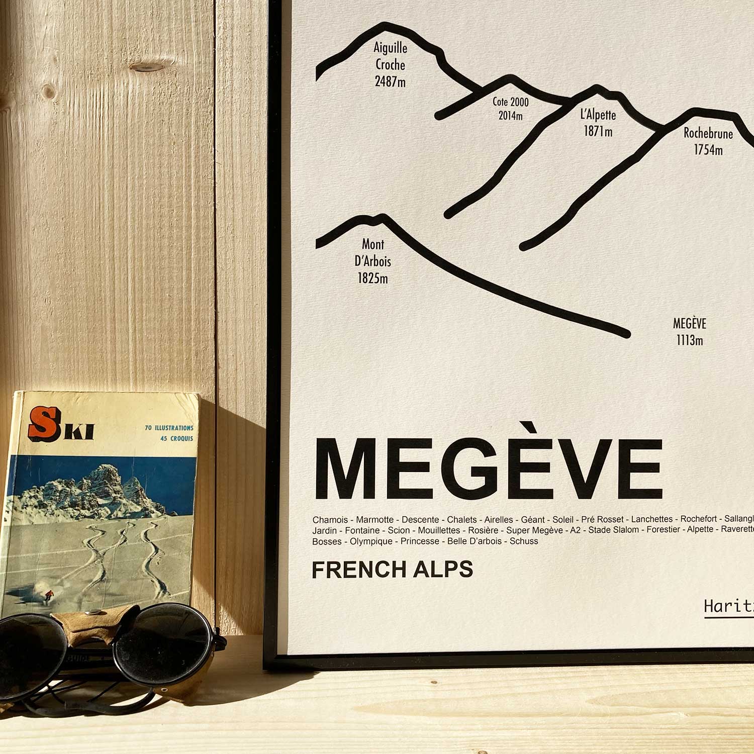 Affiche MEGÈVE