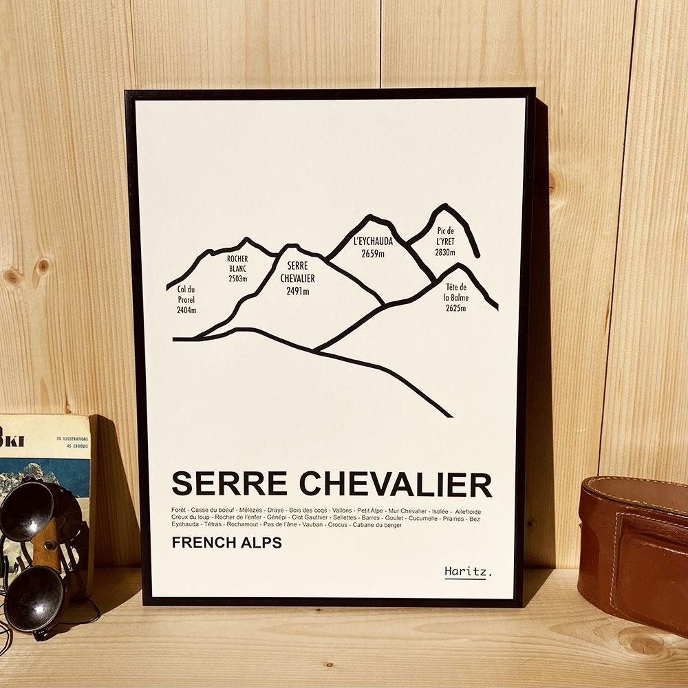 Affiche SERRE CHEVALIER