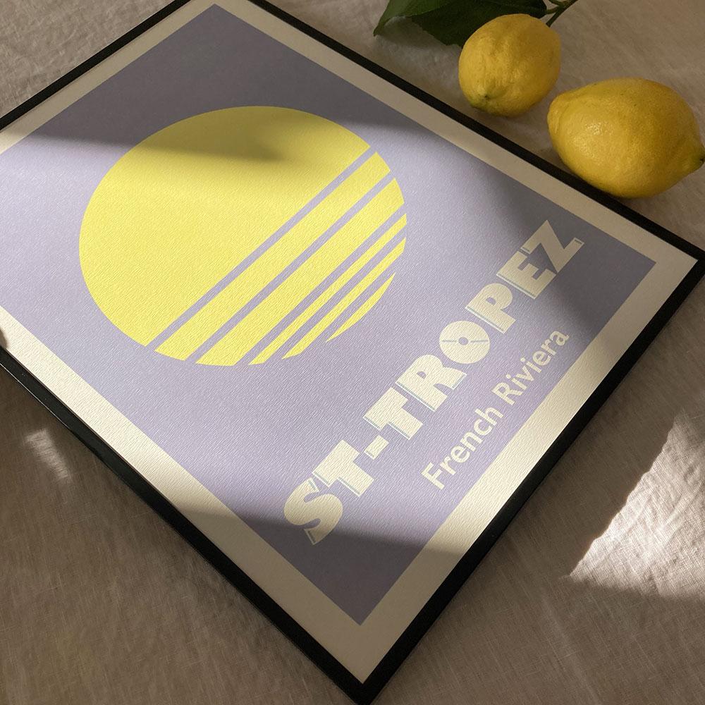 Affiche SAINT TROPEZ