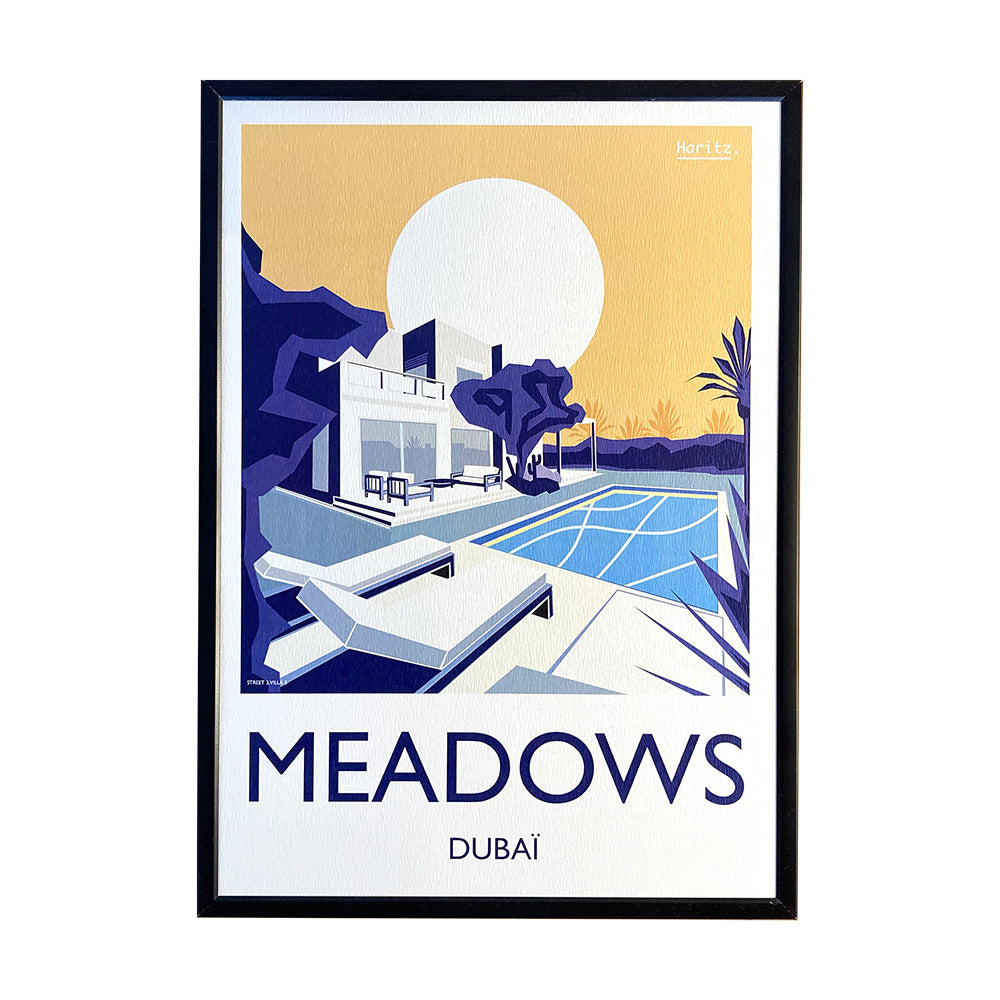 Affiche MEADOWS - Dubaï (limitée)