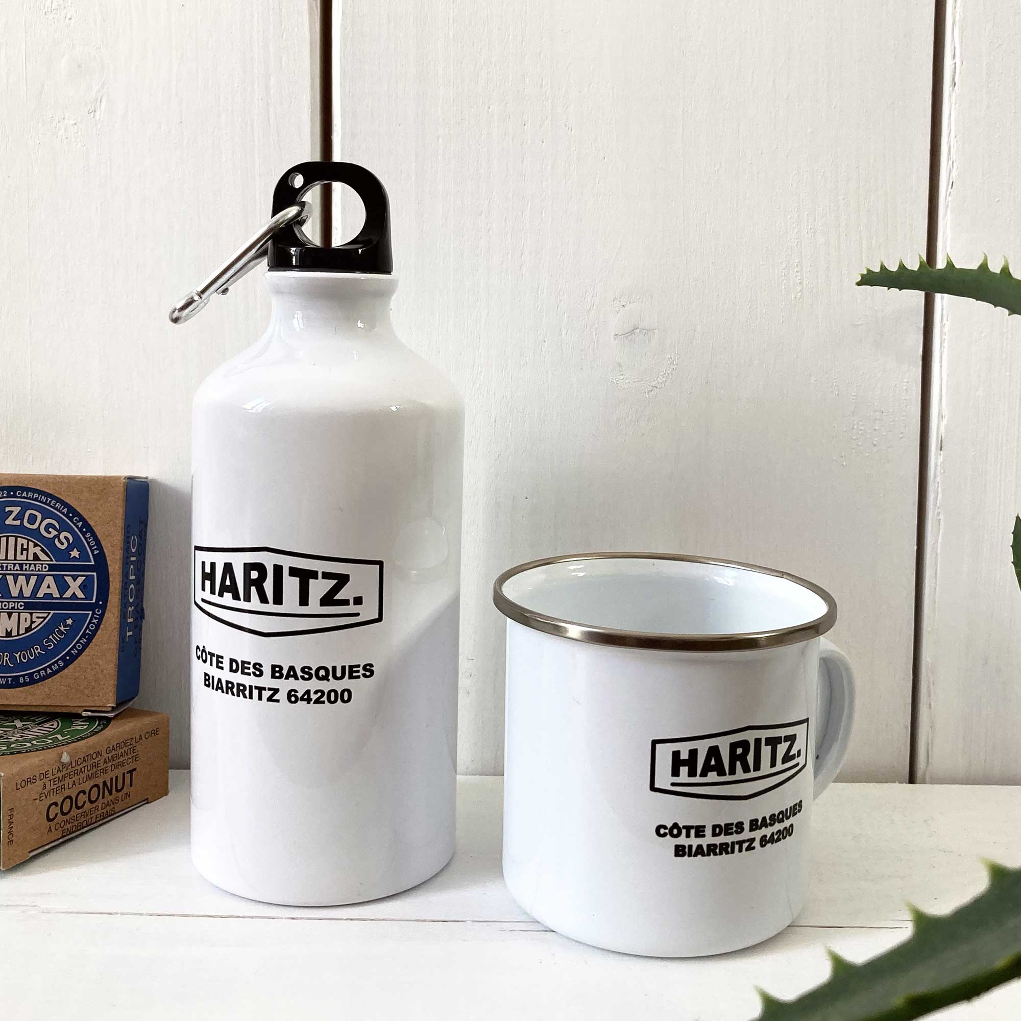 Mug SALTY "Biarritz, Côte des Basques" - Métal émaillé