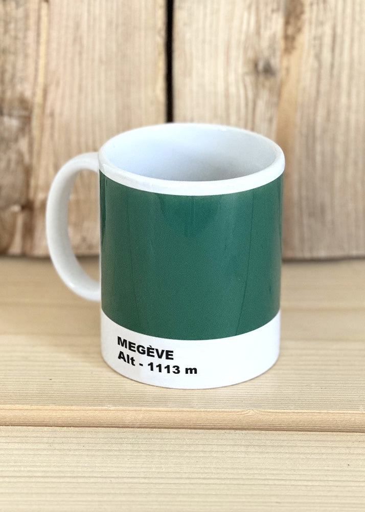 Les mugs des stations - green forest