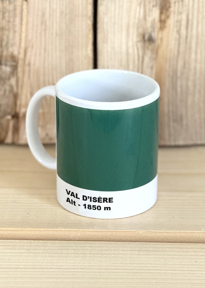 Les mugs des stations - green forest