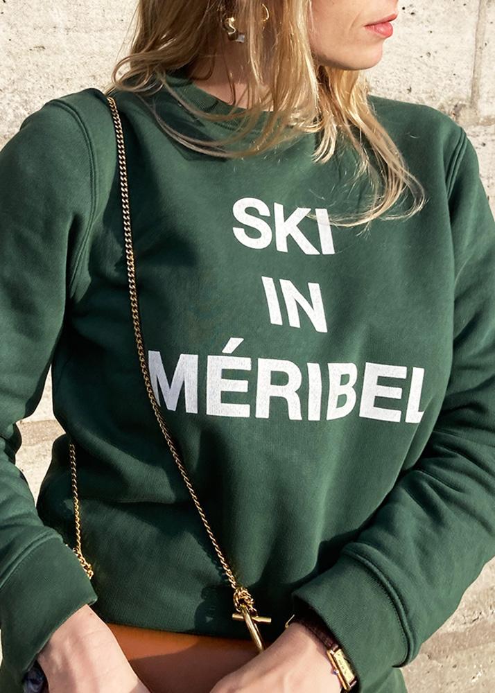 Sweat-Shirt SKI IN MÉRIBEL