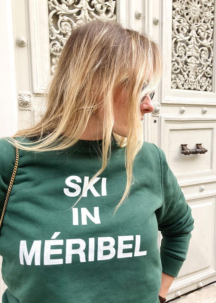 Sweat-Shirt SKI IN MÉRIBEL