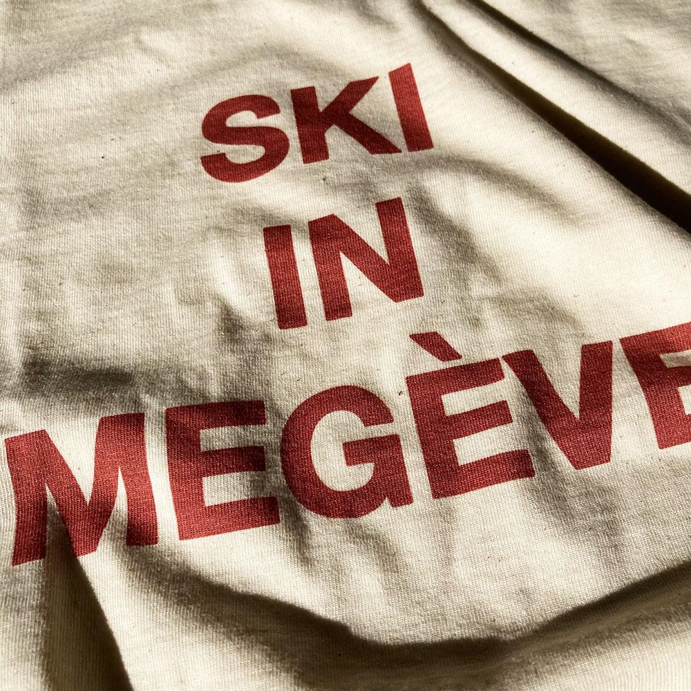 T-shirt SKI IN MEGÈVE