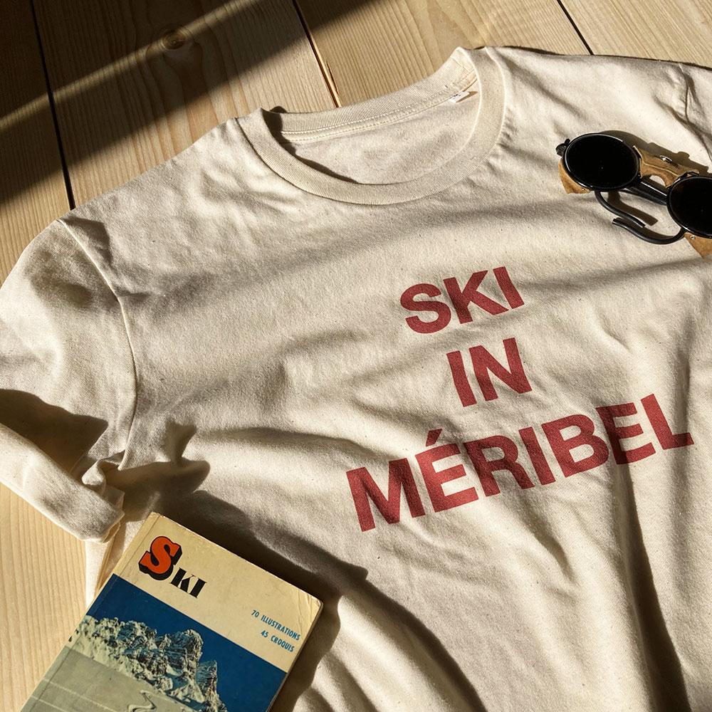 T-shirt SKI IN MÉRIBEL