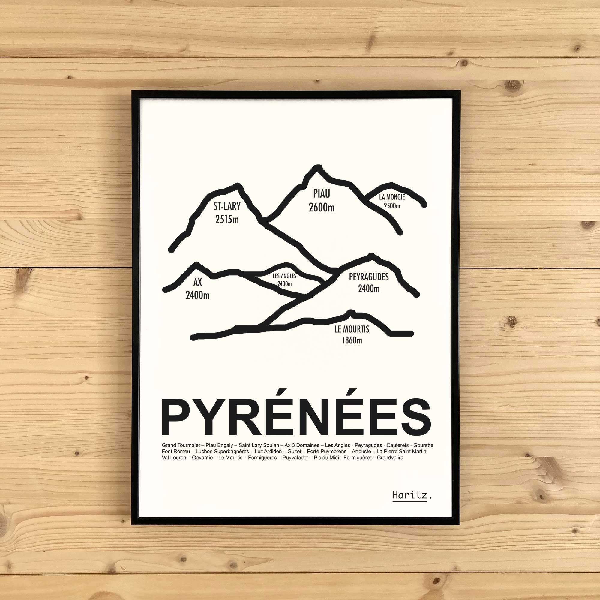 Affiche PYRENEES