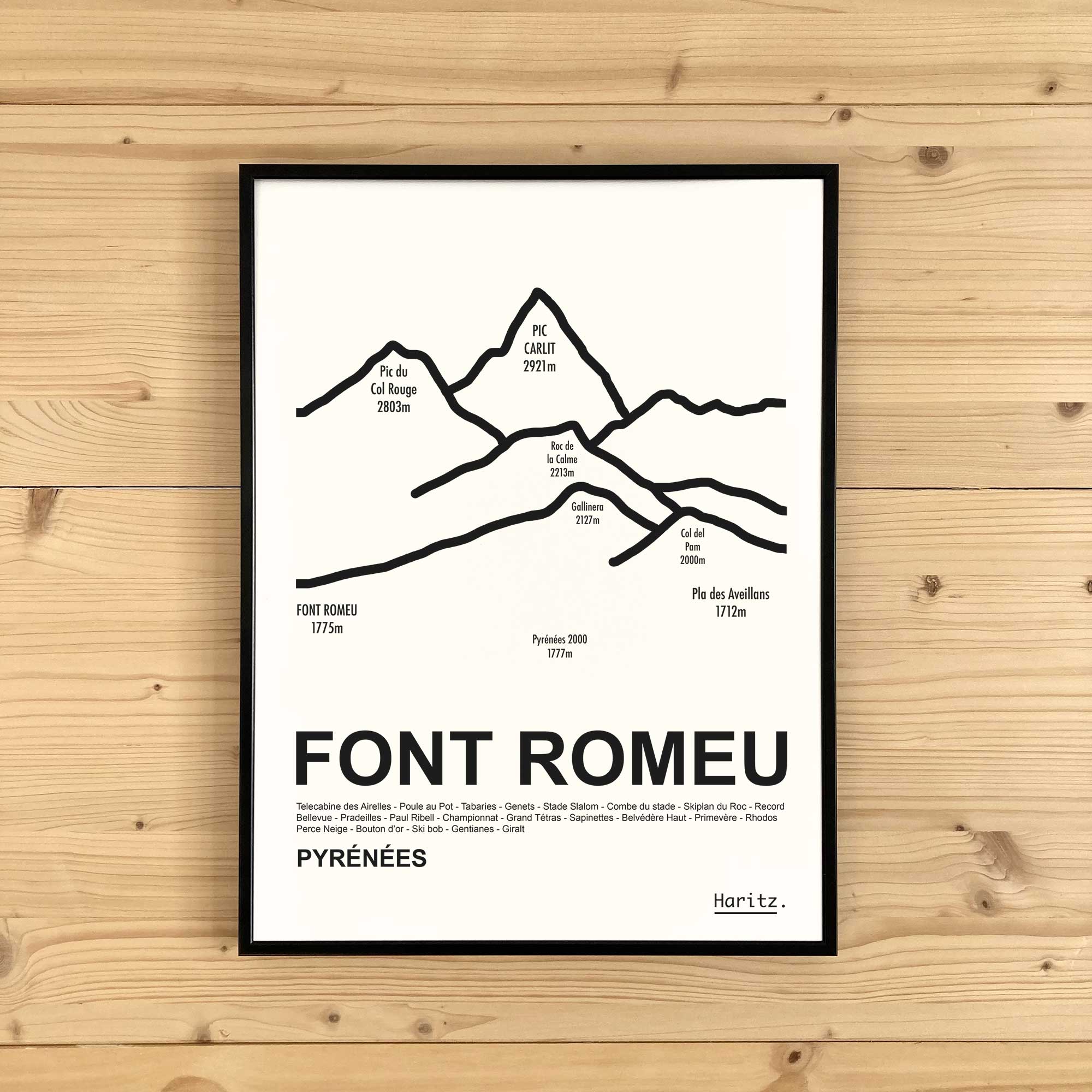 Affiche FONT ROMEU