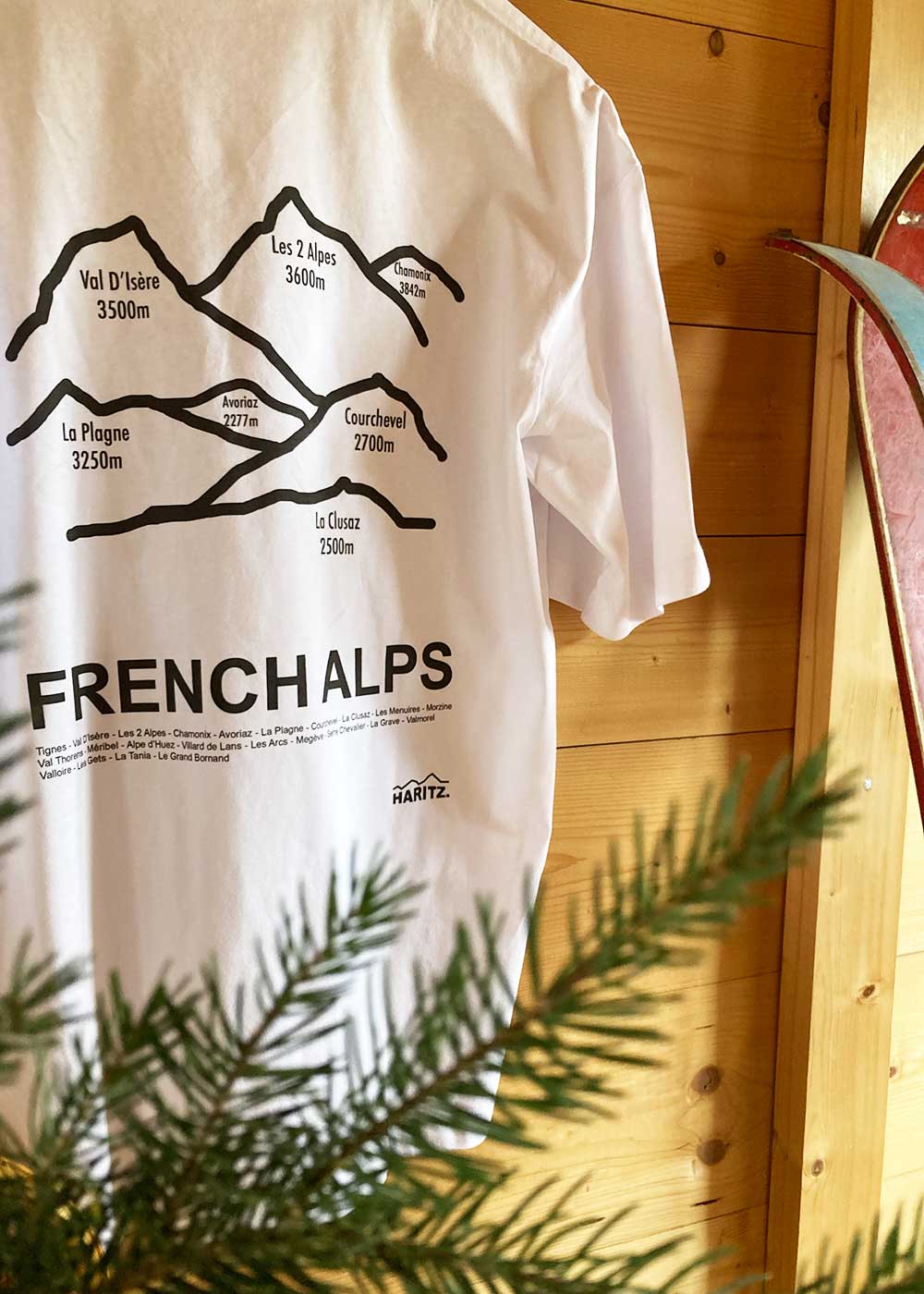 Les T-shirts des stations