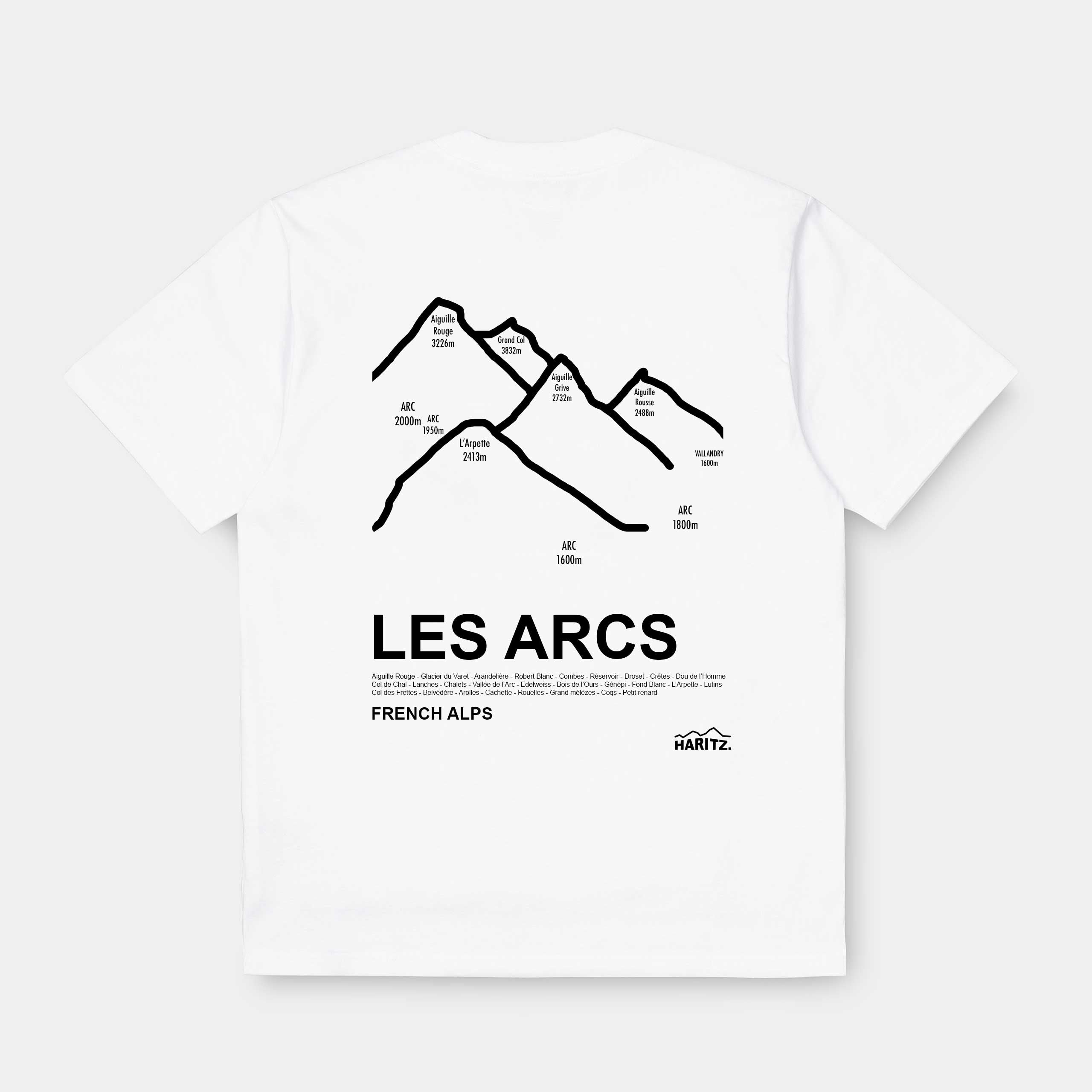 Les T-shirts des stations