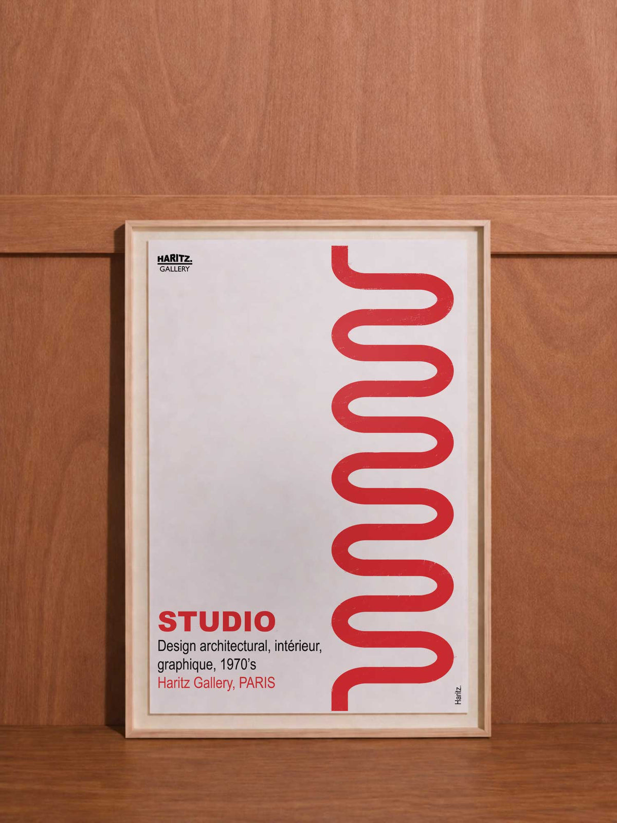 STUDIO affiche par Haritz