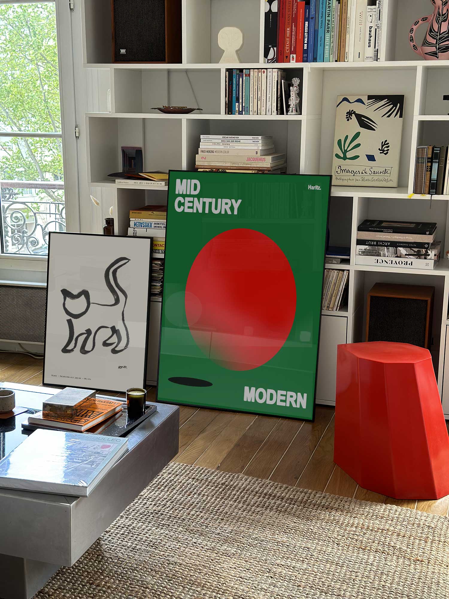 Affiche Mid Century Modern