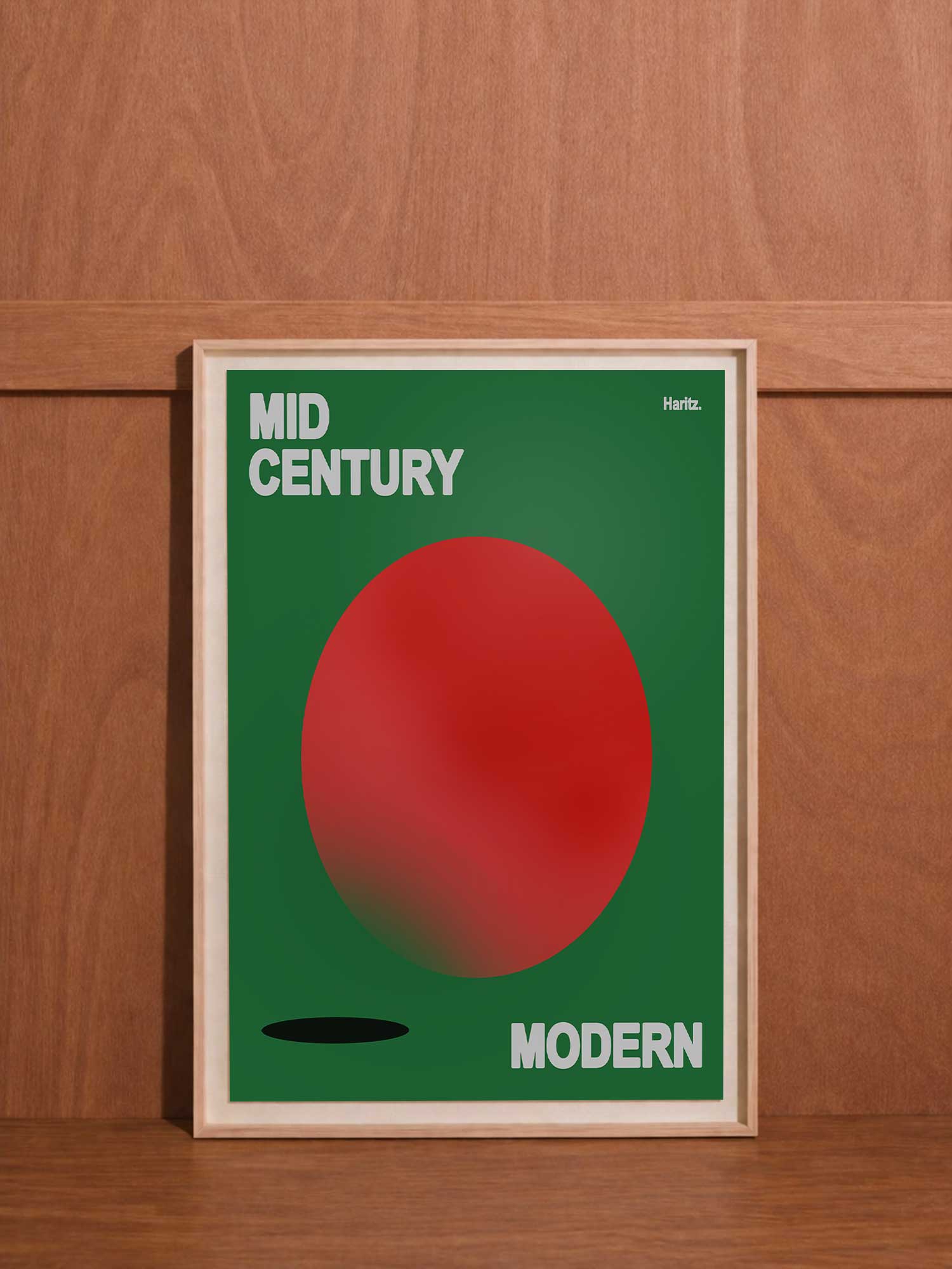 Affiche Mid Century Modern