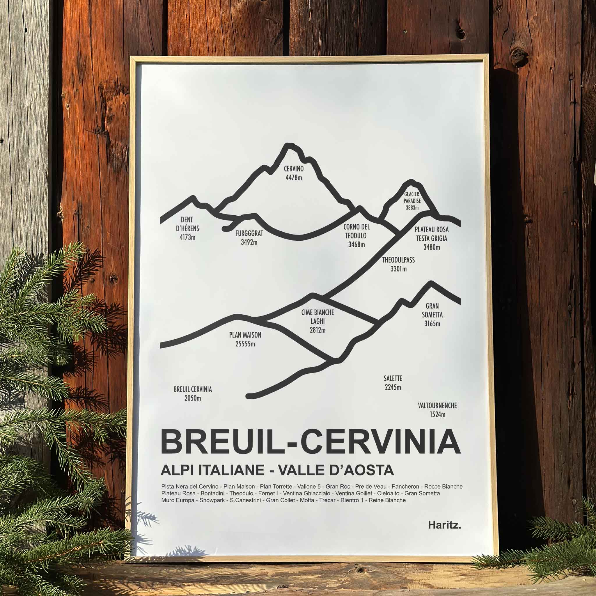 Affiche Breuil-Cervinia