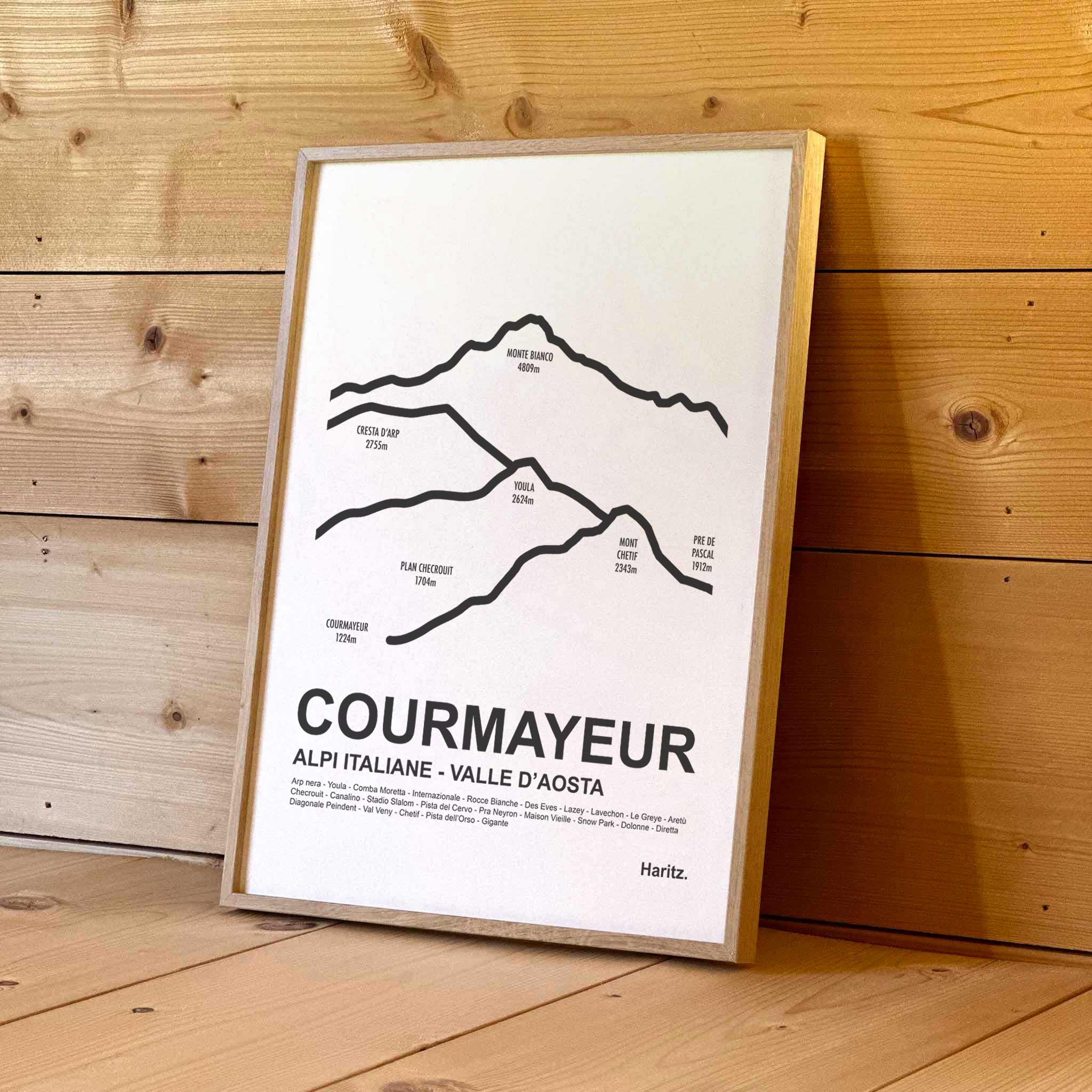 Affiche Courmayeur