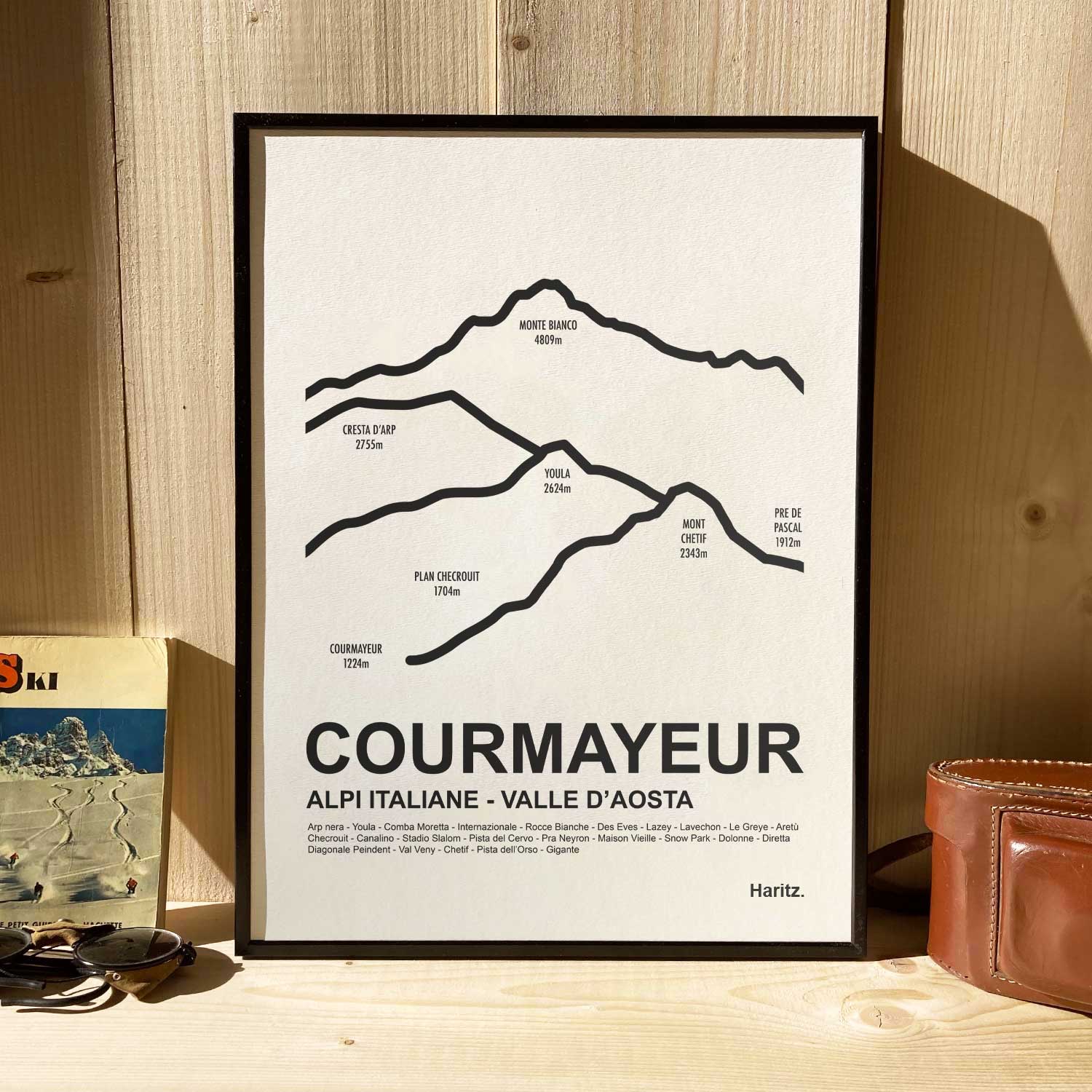 Affiche Courmayeur
