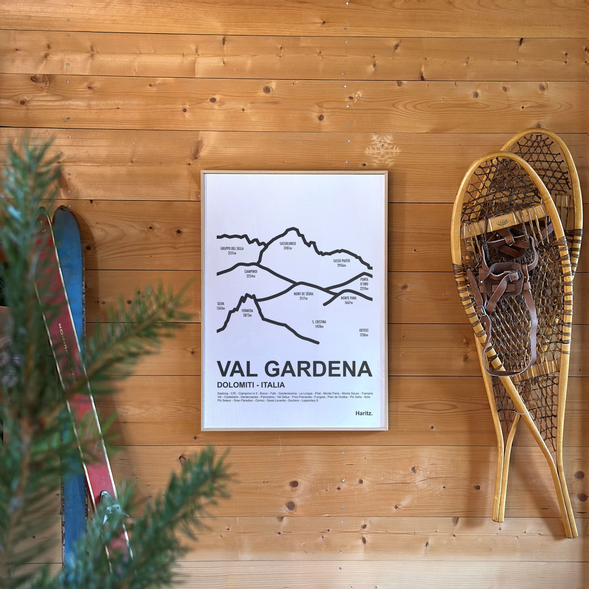 Affiche Val Gardena