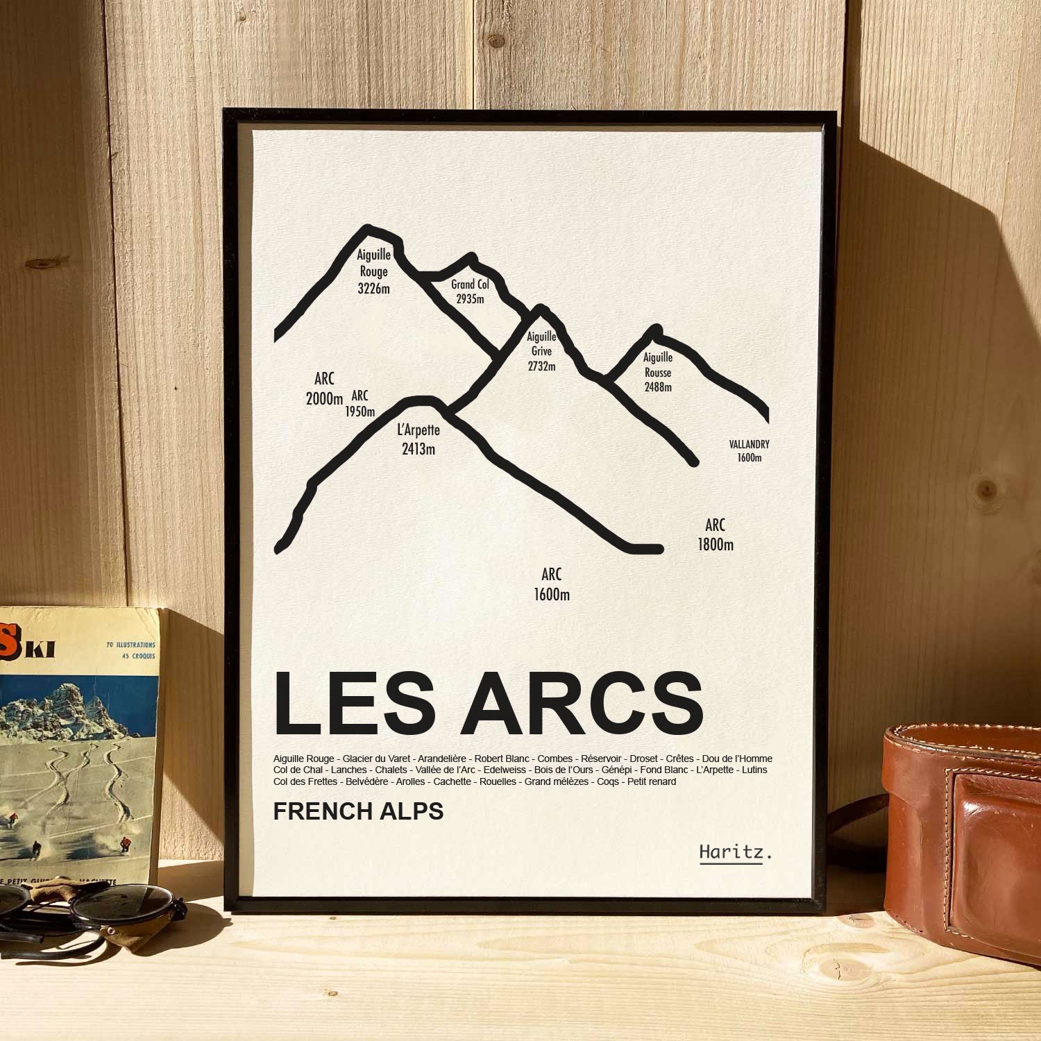 Affiche LES ARCS