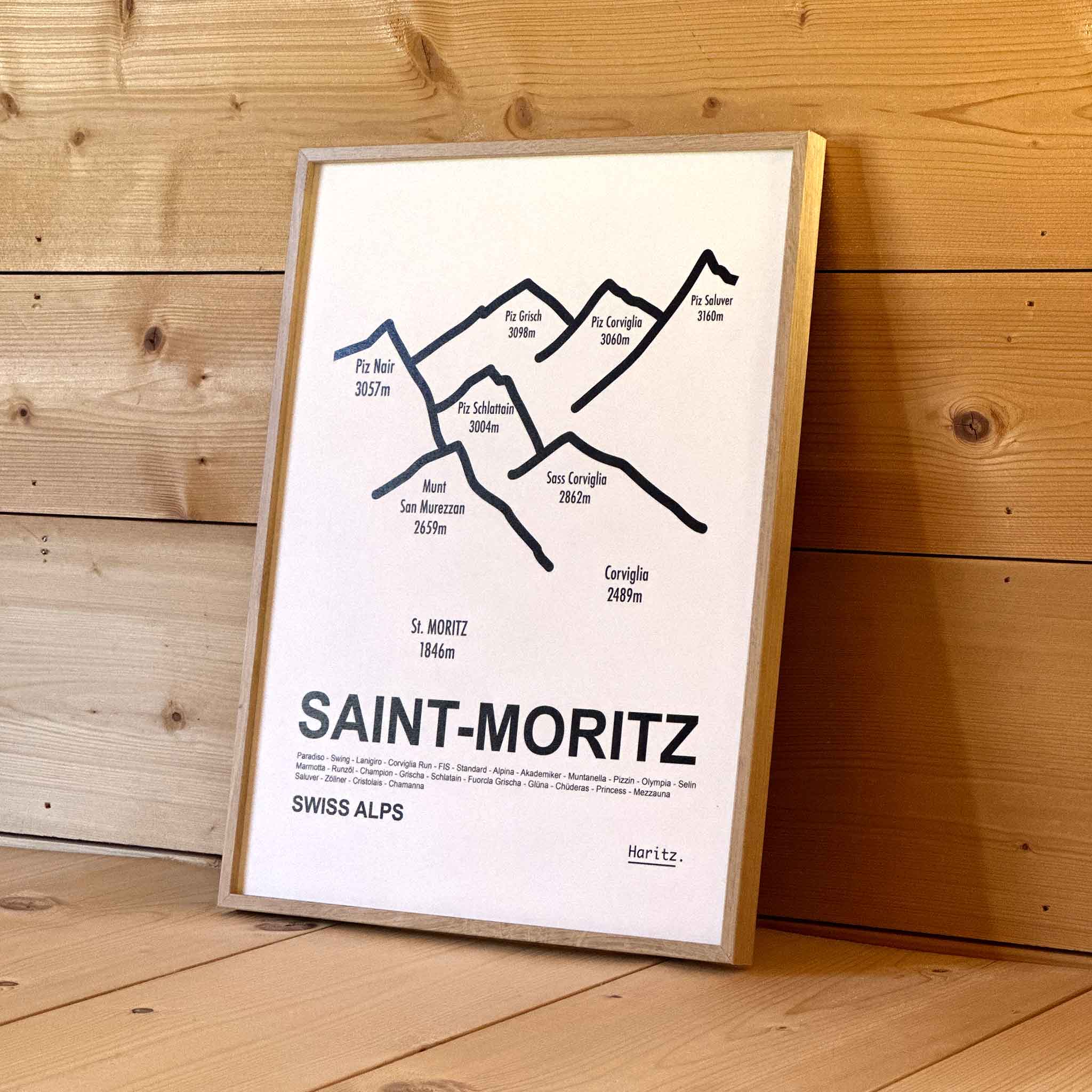 Affiche SAINT-MORITZ