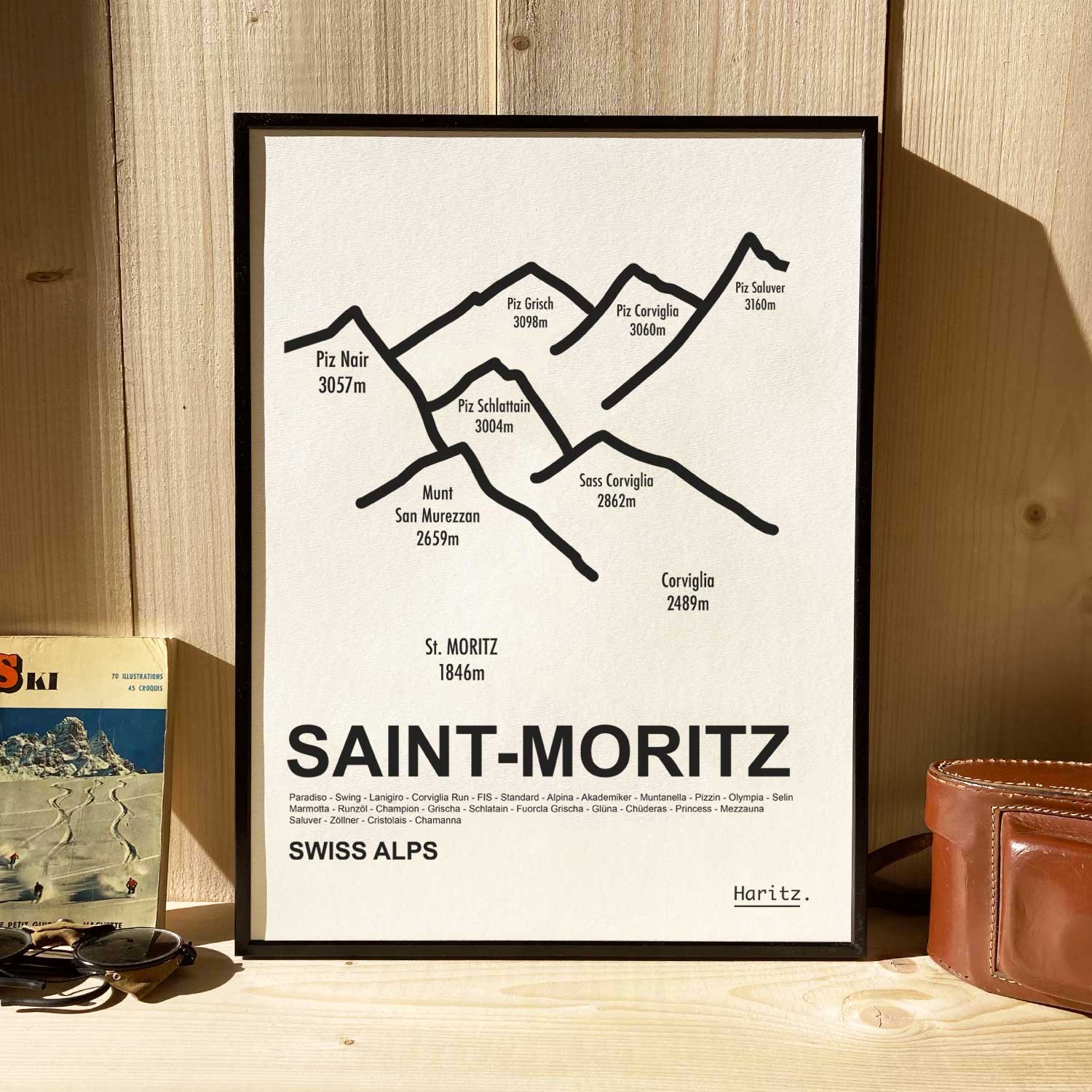 Affiche SAINT-MORITZ