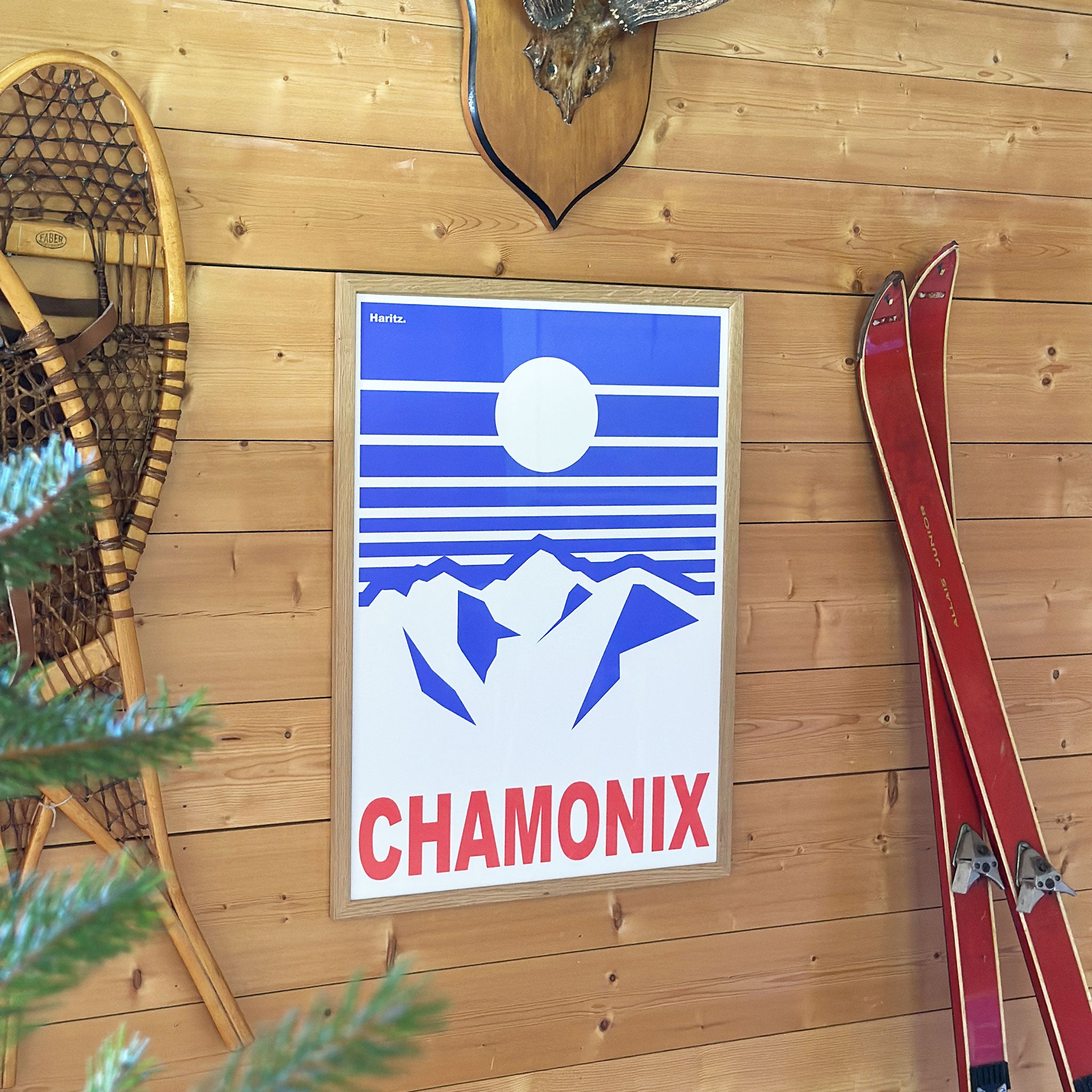 Affiche Chamonix - 80's