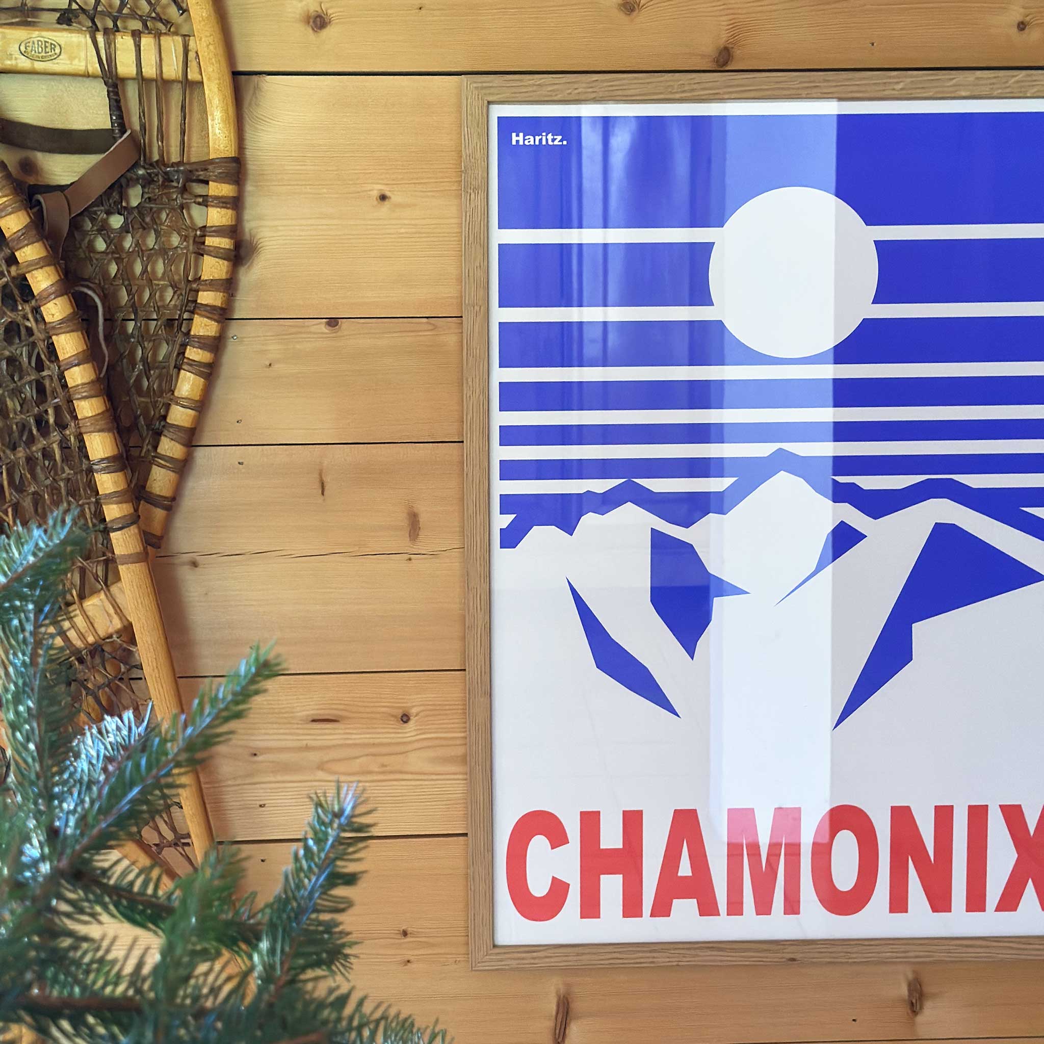 Affiche Chamonix - 80's