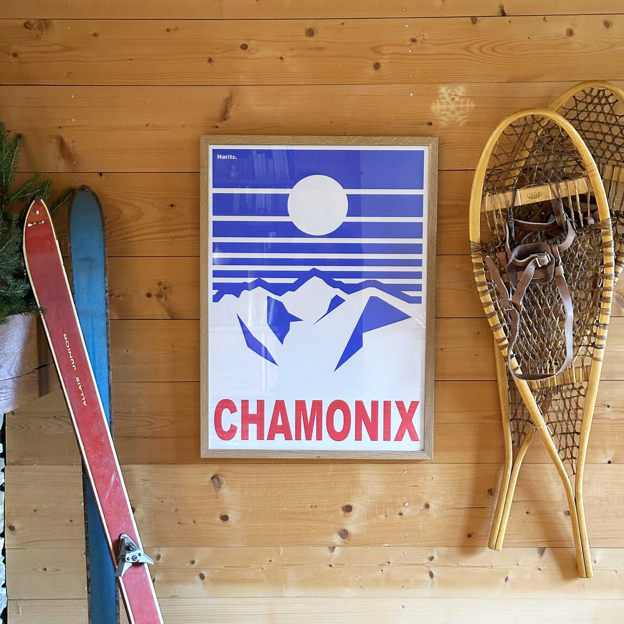 Affiche Chamonix - 80's