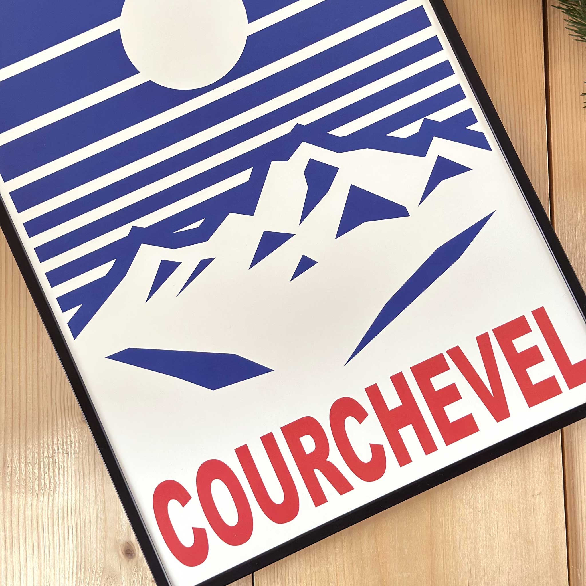 Affiche Courchevel - 80's