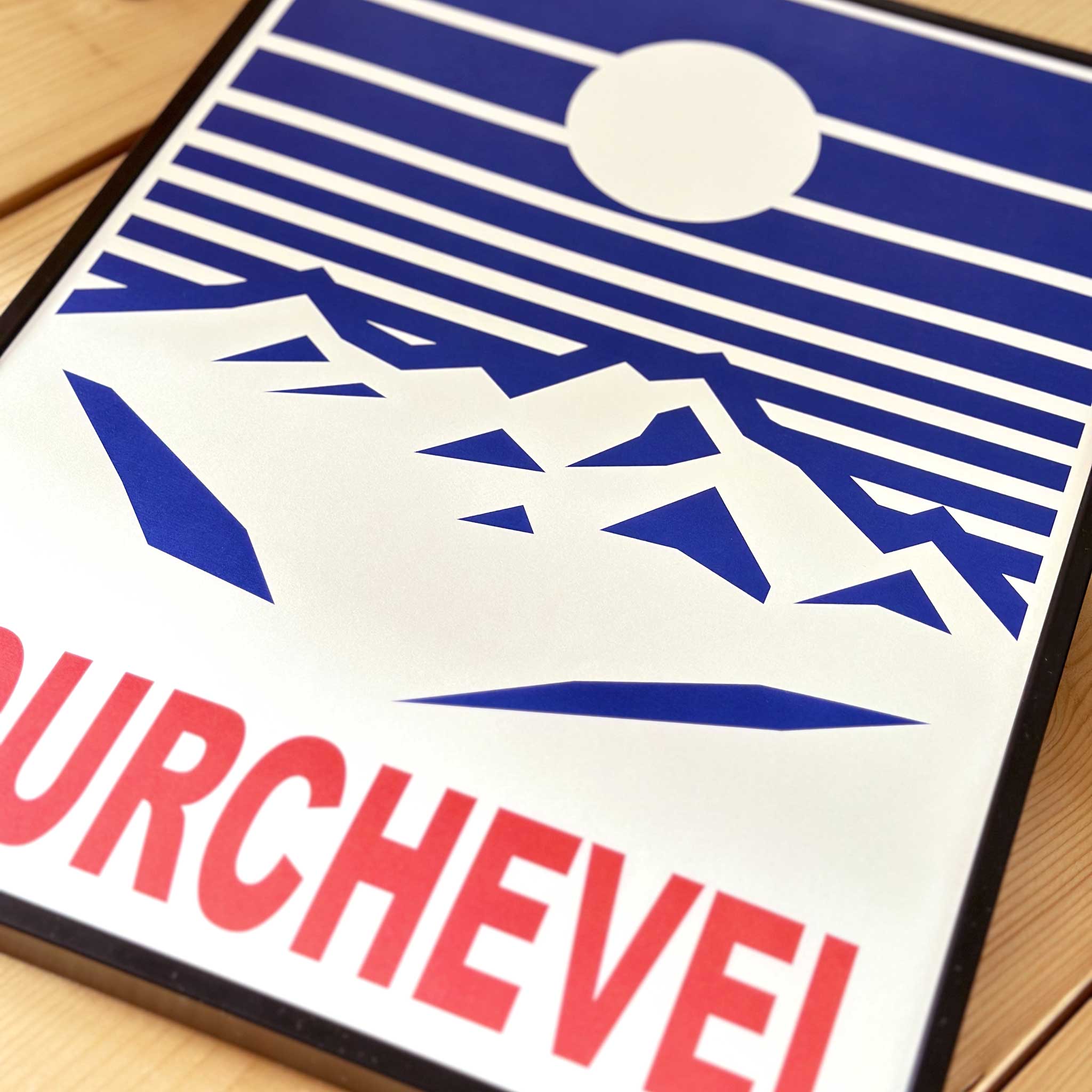 Affiche Courchevel - 80's