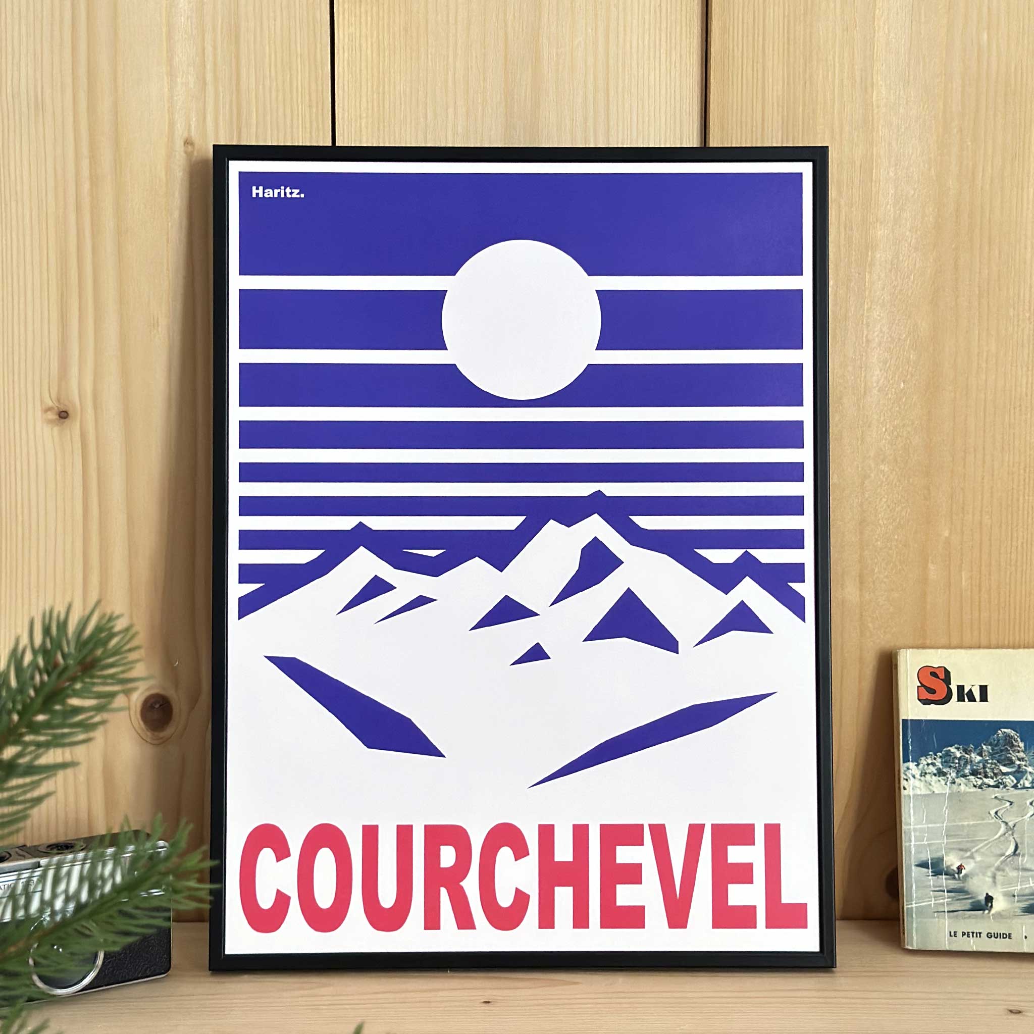 Affiche Courchevel - 80's