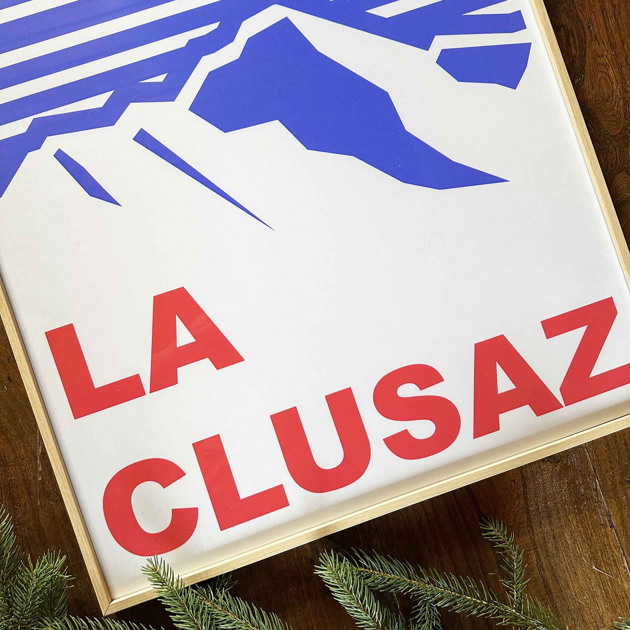 Affiche La Clusaz - 80's