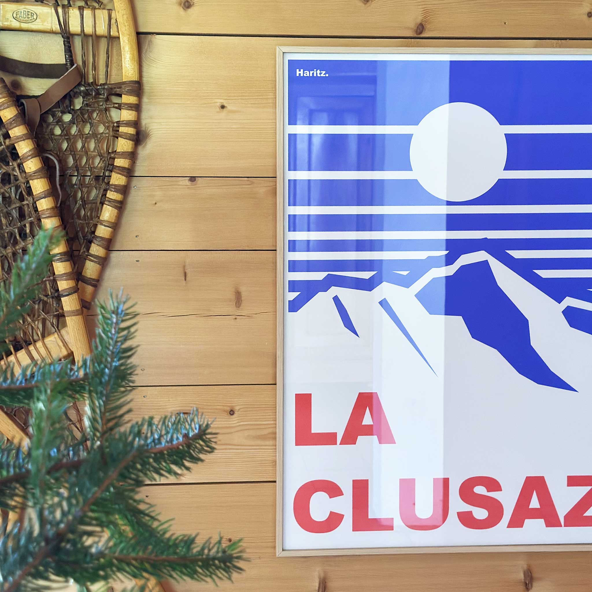 Affiche La Clusaz - 80's