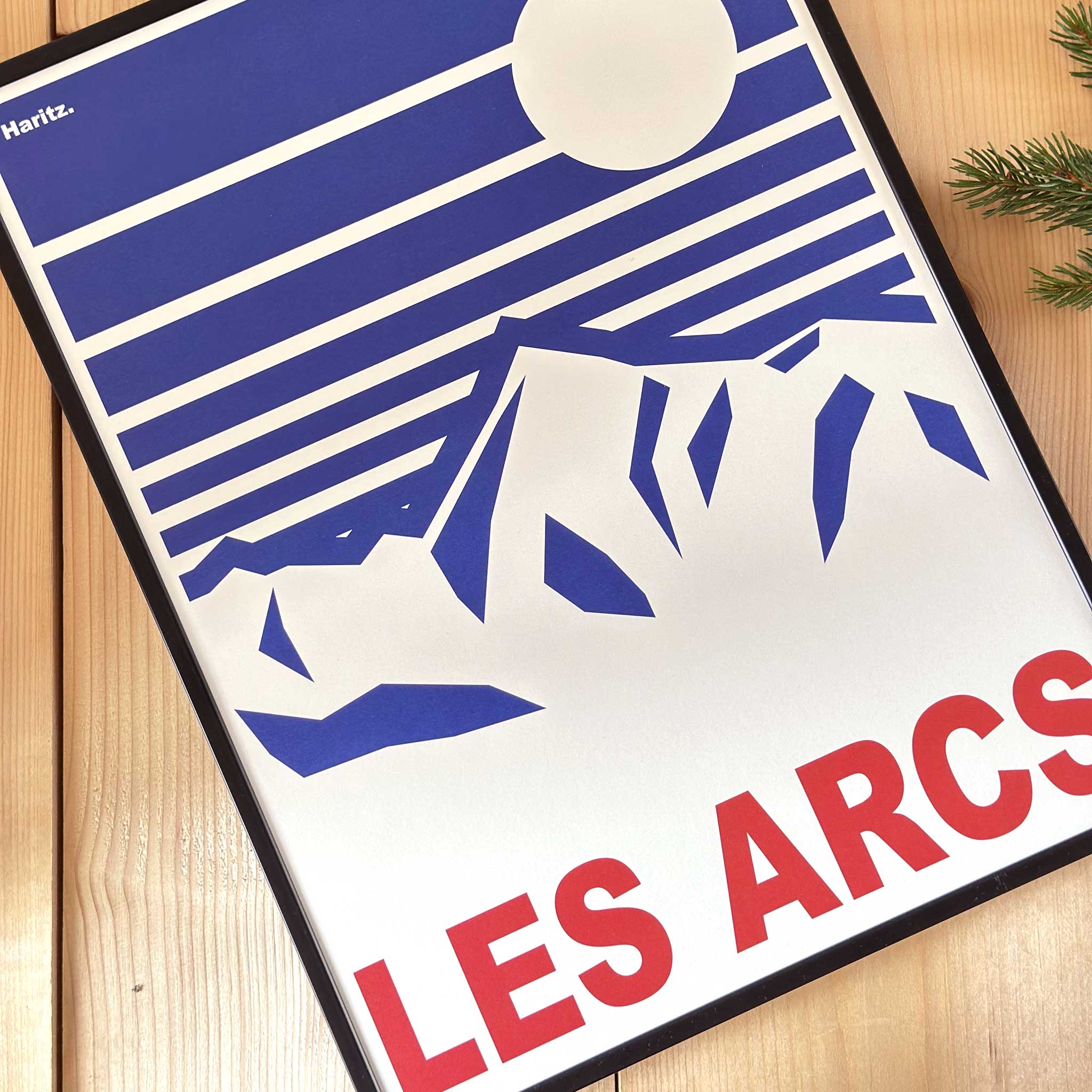 Affiche Les Arcs - 80's