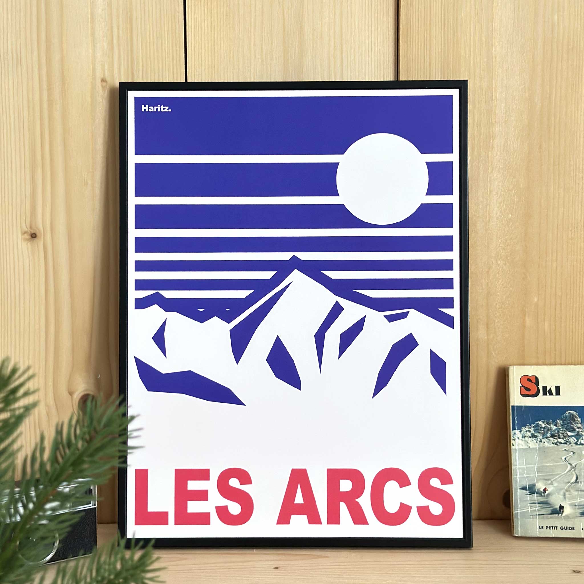 Affiche Les Arcs - 80's