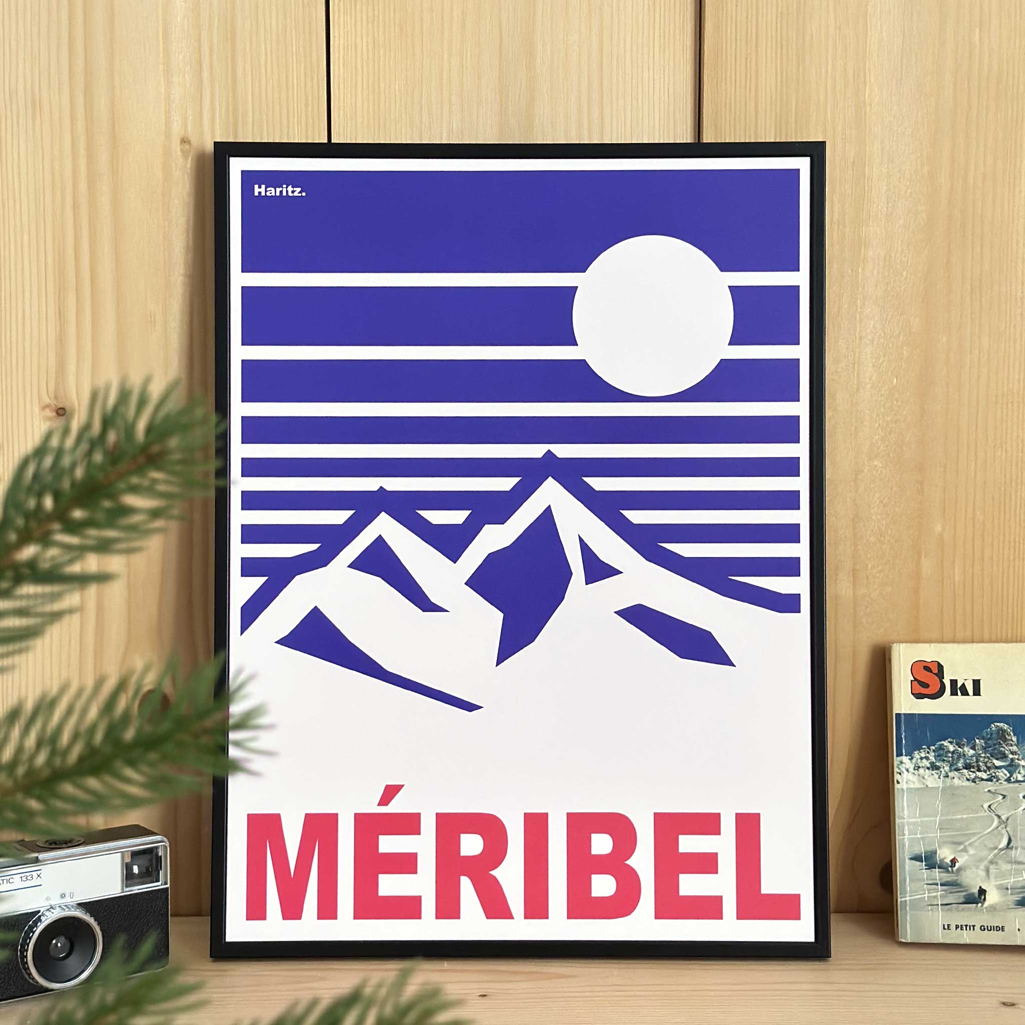 Affiche Méribel - 80's