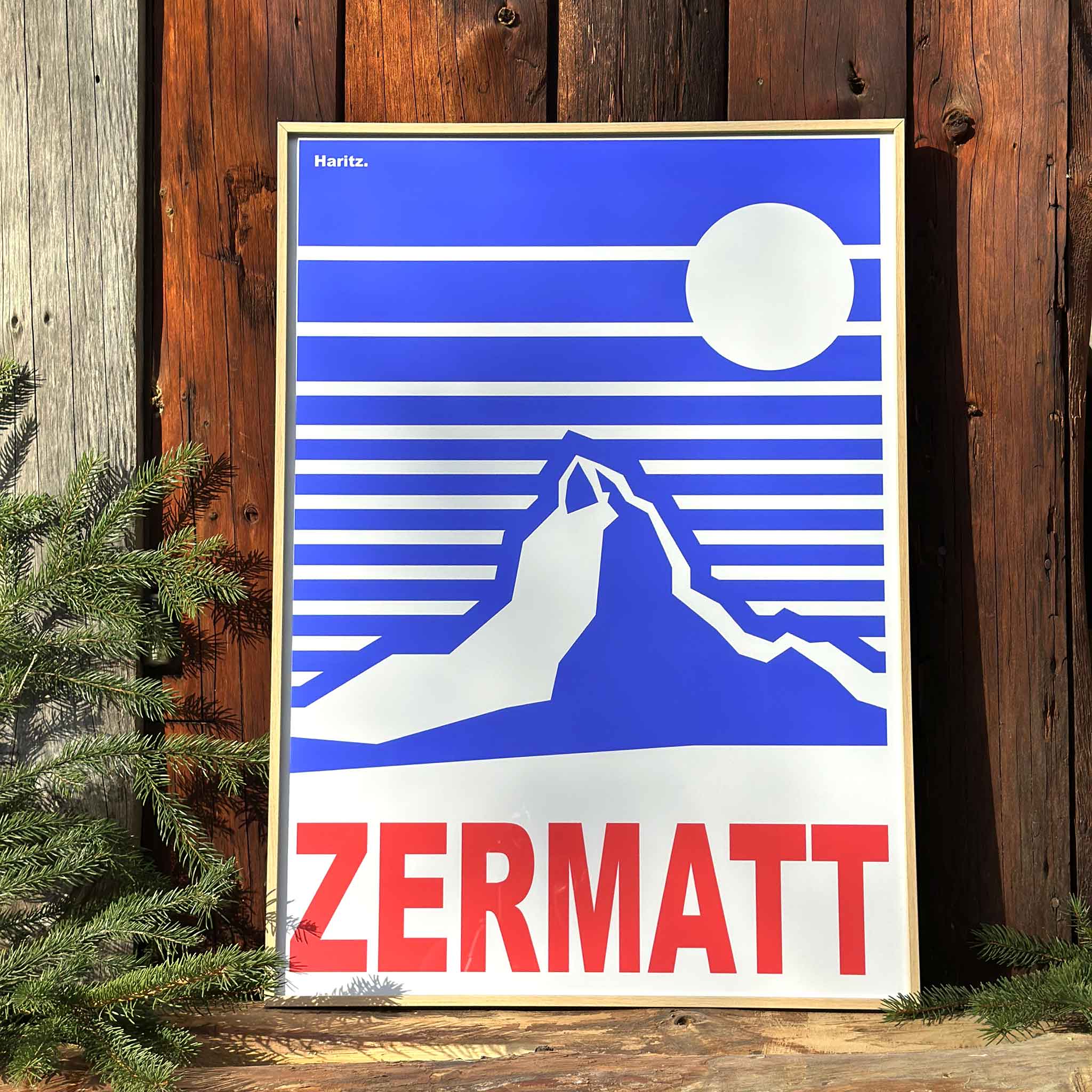 Affiche Zermatt - 80's