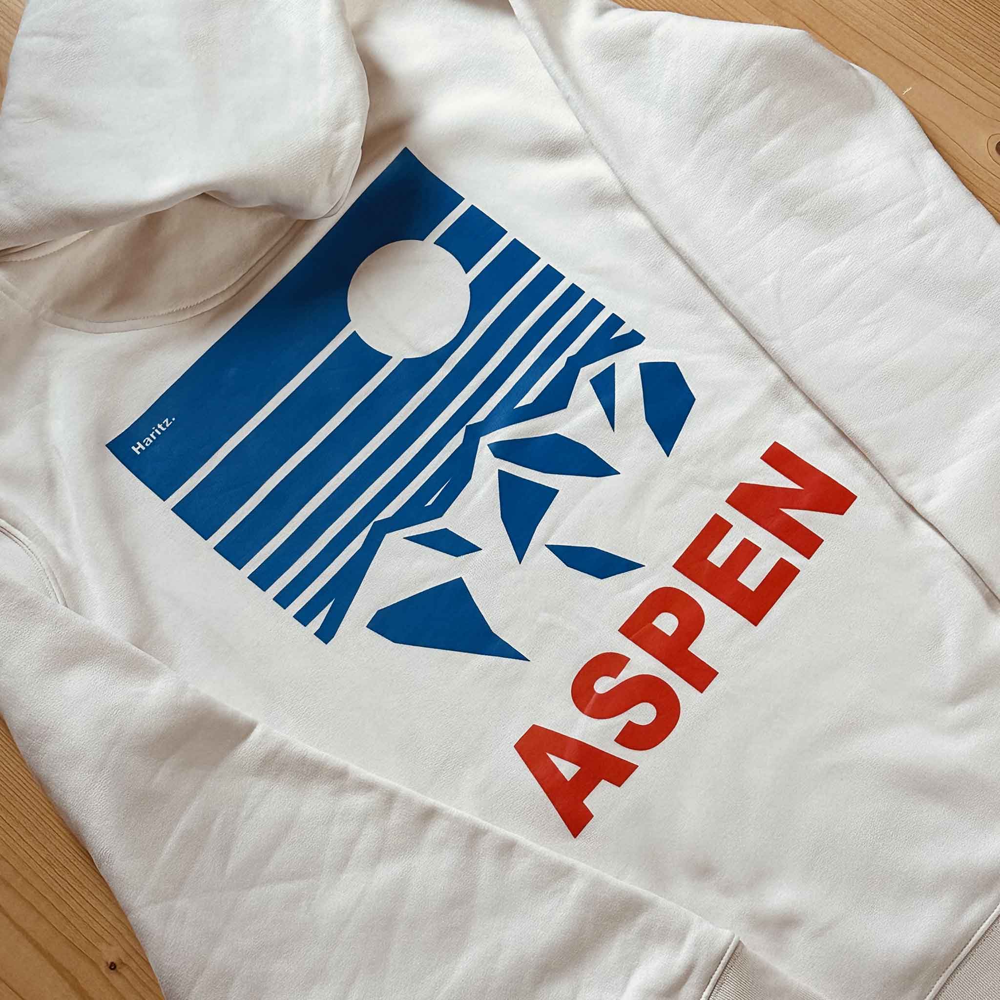 Sweat-shirt Aspen - crème