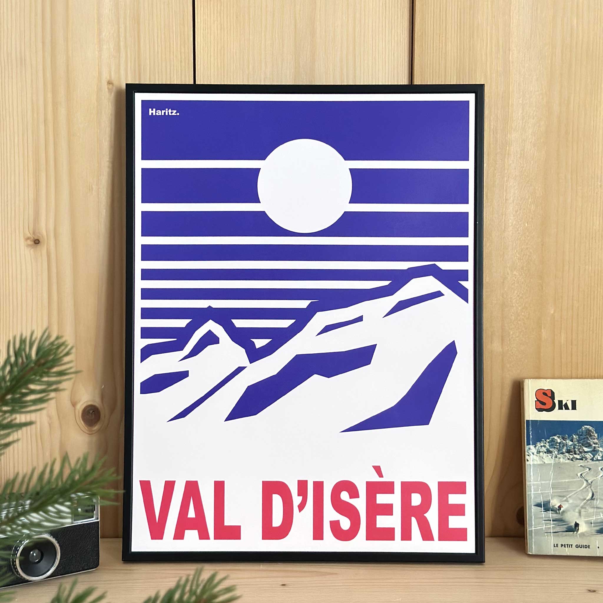 Affiche Val D'Isère - 80's