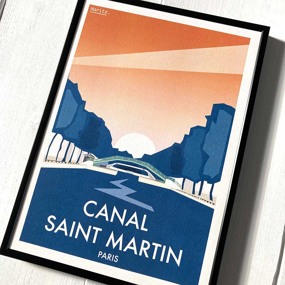 CANAL SAINT MARTIN Paris