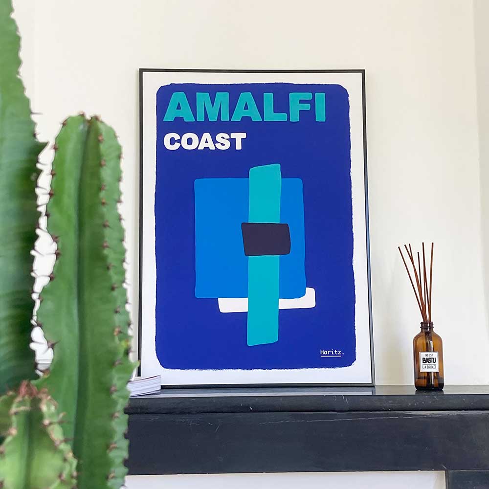 Affiche AMALFI COAST