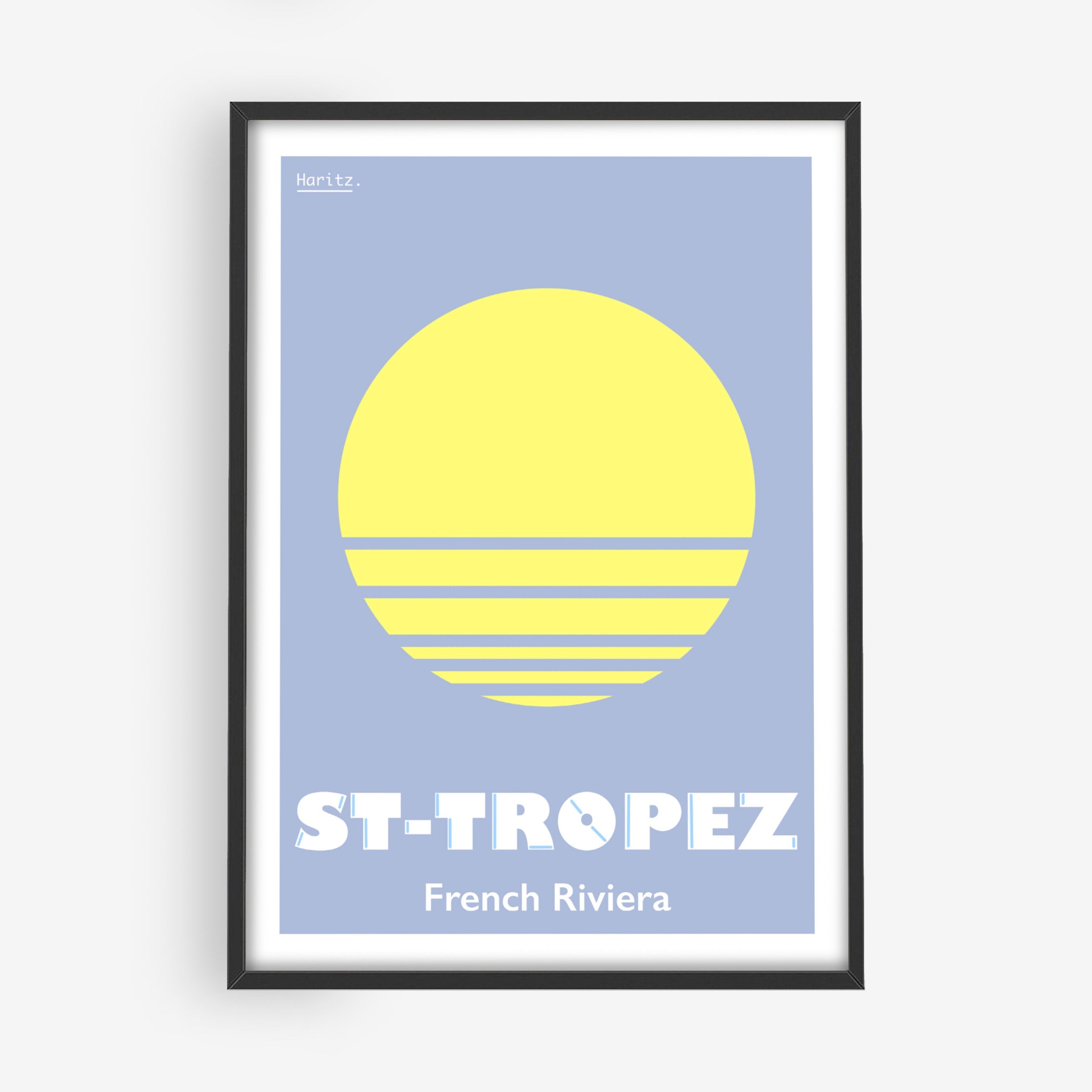 Affiche SAINT TROPEZ