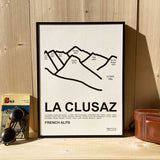 Affiche LA CLUSAZ