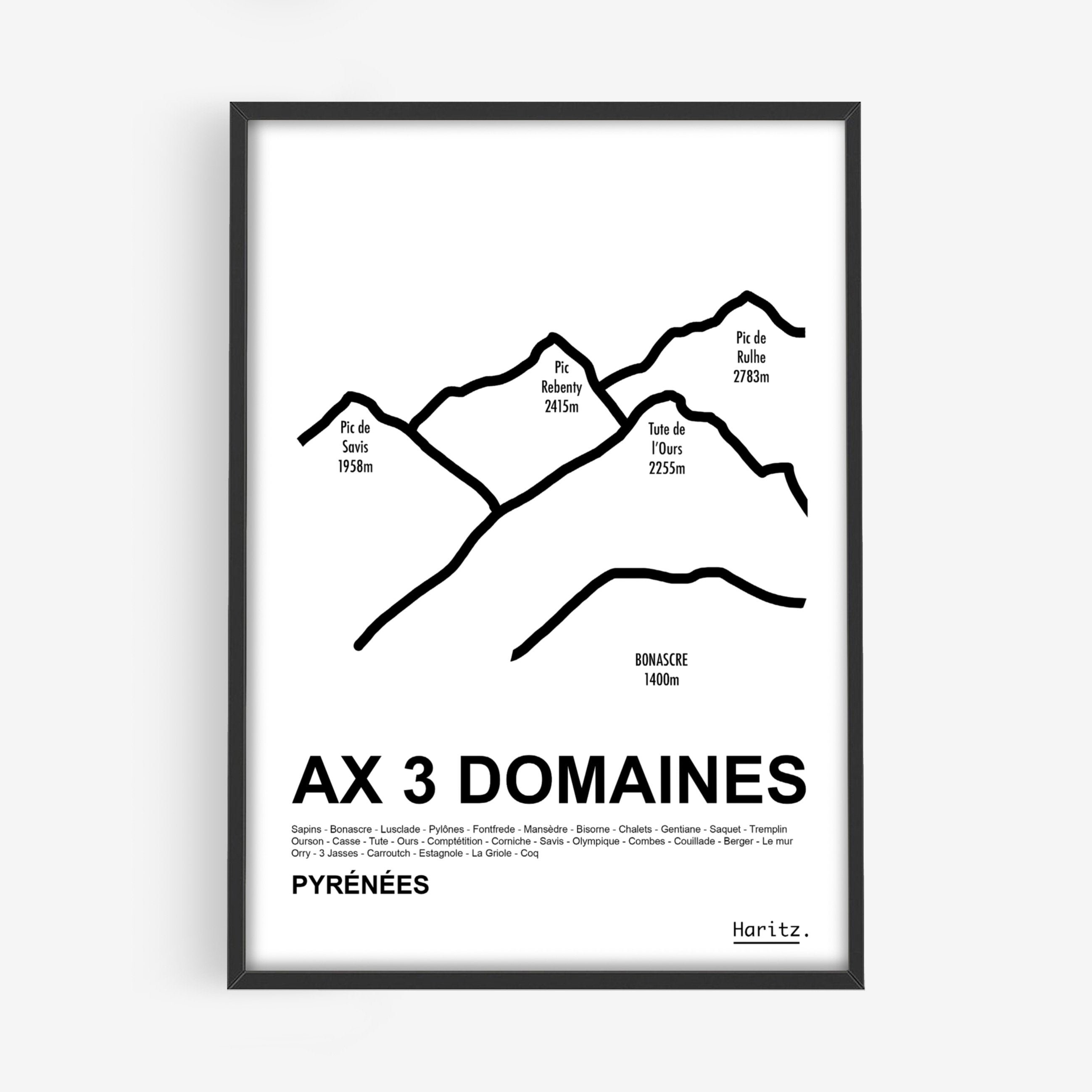 Affiche AX 3 DOMAINES