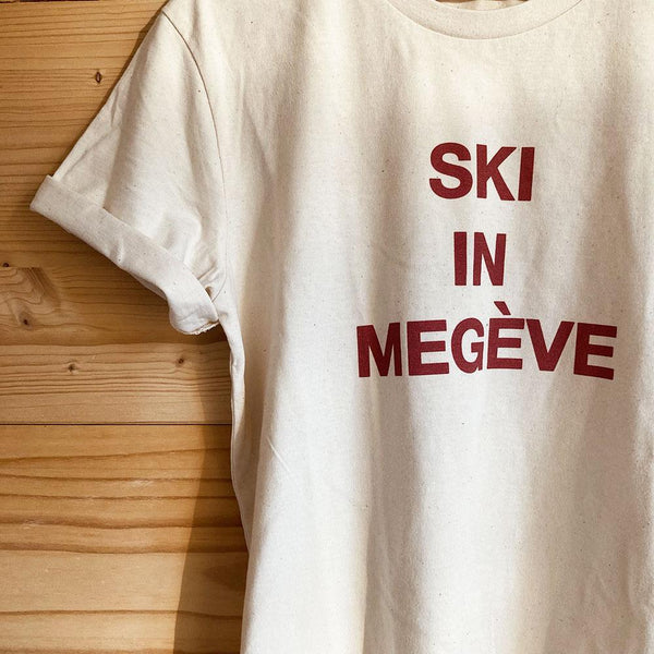 T-shirt SKI IN MEGÈVE